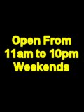 Open from 11am - 10pm